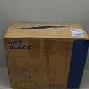 NEO Chair Office Desk Mesh Chair Ergonomic Computer Mid-Back Chair with Comfy Lumbar Support Wheels Swivel Adjustable Height Rolling for Home Vanity Bedroom Study (All Black)