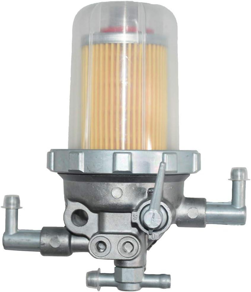 Partman AM879740 Fuel Filter Assembly Fits John Deere 110 990 4500 4510 4600 4610 4700 4710 990 WF 1600 WF 1620 WFT 1600