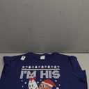 I'm His Milk Drinker I'm Her Cookie Eater Christmas Couple T-Shirt Size L