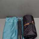 Outterra Beach Tent for 3-4 People, UPF50+ Sun Shelter with Breathable 3-Way Ventilation, 8.0mm Reinforced Fiberglass Poles, Portable Shade Canopy for Beach & Camping (Green)