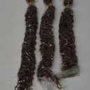 Hair Bundles 22 24 26 Inch Curly Deep Wave Brown Color Bundles Hair 11A Brazilian Quick Weave Bundles for Women