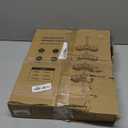 Corner Shower Caddy Tension Pole: 4tier adjustable Rustproof Bathroom Organizer Shelves  Bathtub shampoo rack 43.5120 inch