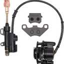 Rear Brake Master Cylinder Caliper For 50-125cc Chinese TaoTao Peace Motorsports Quad Coolster 3050HD ATV Four Wheeler
