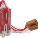 2-Pack ER17/33 PLC Batterywith Brown JAE2.5mm-4P Plug for 3G2A9-BAT08 C500-BAT08 PLC Battery (ER17/33 2/3A 3.6V 1600mAh)