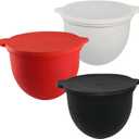Silicone Liners for KitchenAid 5QT Stand Mixer Bowls  3-Pack Set  Perfect for Beating, Rising & Storing Dough  Dishwasher Safe, BPA-Free & Food Safe