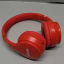 MIDOLA Kids Headphones Bluetooth 5.3 Wireless 60H Play Time Volume Limit 85/110dB Over Ear Foldable Protection Headset/Wired AUX Cord Mic for Children Boy Girl Travel School Phone Pad Tablet Red