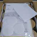 AISIPRIN Spice Jars with Label,12 Pcs 8oz Glass Jars with Bamboo Lids,Spice Organizer for Cabinet,Drawer, Rack, Seasoning Organizer Containers,Including 2 Type Labels