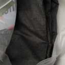 Big Joe Fuf 6Ft Giant Lounger Foam Bean Bag Chair, Oversized Couch with Removable Cover for Kids, Teens, Adults, Black Lenox, Durable Woven Polyester, 6 foot