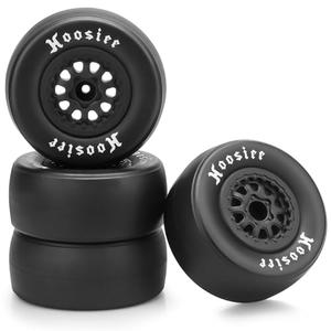 1/10 RC Short Course Racing Car Tires, daitoku 12mm Hex RC Truck Wheels and Tires for TRAXXAS Slash 4X4 2WD Redcat Rc4wd Axia ARRMA SENTON 3S Losi