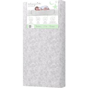 Dream On Me Serene Snooze 2-in-1 Crib Mattress, Dual-Sided for Infants & Toddlers, Waterproof Cover, GREENGUARD Gold Certified, Fits Full Size Crib & Toddler Bed, 52 x 28 x 5