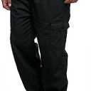 WZIKAI Mens Cargo Pants Relaxed Fit Drawstring Joggers Sweatpants for Men Workout Casual Long Trousers 2XL