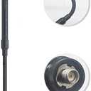 VHF/UHF Dual-Band SMA Mother-Base Handheld Amateur Radio Antenna CS Tactical Swanneck's Antenna is Compatible with Kenwood, Compatible with Baofeng BF-F8HP UV-5R UV-82