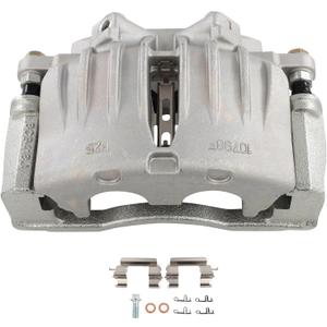 cciyu Front Left Brake Caliper Assembly w/Bracket 18B4798A For Buick For Rainier,For Chevy For SSR/For Trailblazer,For GMC For Envoy,For Isuzu For Ascender,For Oldsmobile For Bravada,For Saab For 9-7x