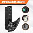 Outer Tail Light Assembly Compatible with CR-V CRV 2020 2021 2022 Left Rear Tail Lamp Driver Side HO2804122 33550TLAA21