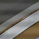 Cordless 1" Venetian Horizontal Mini Blinds for Indoor Windows(33" W×64" H)