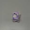 3 x Glassy Pearl Chrome Nail Powder - LEDSUUEI White Nail Chrome Powders, Glazed Donut Aurora Chrome Powder for Nails, Ice Clear Transparent Mermaid Chrome Powder Pigment Nail Glitter: Easy DIY Deco Salon (3- white,pink,yellow)