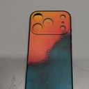 for iPhone 17 Pro Case, Yellow with Green Topographic Line Pattern Phone Case, [Full Camera Protection] Soft Silicone Anti-Scratch Shockproof Protective Cover for 17 Pro 6.3"