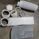 Whynter Portable Air Conditioner 12,000 BTU with Dual Hose Dehumidifier & Cooling Fan for 400 Sq Ft Rooms, Includes AC Unit Window Kit Elite ARC-122DS (7,000 SACC), Silver