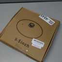 Tempered Glass Lid with Heat Resistant Handle,9.5"/24cm, Clear