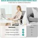 Nekteck Foot Massager with Heat, Shiatsu Heated Electric Kneading Foot Massager Machine for Neuropathy, Plantar Fasciitis, Feet Massage for Pain Relief, Circulation, Ideal Gifts for Man Woman Her Him