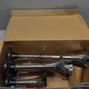 Train Horn for Truck 178DB Super Loud Air Horns 4 Trumpet Horns Kit with 150 PSI 12V Air Compressor for Truck Car Jeep SUV Train Boat (12v air horn kit)