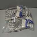 Evridwear Cotton Polyester String Knit Shell Safety Protection Work Gloves for Painter Mechanic Industrial Warehouse Gardening Construction Men & Women 12 Pairs, With Two Side dots, M Size (Medium (Pack of 24))