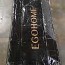 EGOHOME 14 inch Firm King Mattress, Memory Foam Mattress with Cooling Cover, Bed in a Box, CertiPUR-US Certified, Breathable and Supportive, Made in USA, 76''x80''x14'' Black