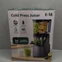 Juicer Machines, 3-in-1 Cold Press Juicer with 6.5" Extra Large Chute, 100oz Large Capacity, AC Motor, Makes Juice, Nut Milk & Sorbet, Premium Gray