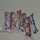 Gaoye 1.5 Reading Glasses for Women, 6 pack Fashion Readers for Women Spring Hinge Eye Glasses, Blue Light Reading Glasses (*C1 Mix Color)