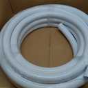Sealproof 1.5" Dia Flexible PVC Pipe, Swimming Pool and Spa Hose, Pool Plumbing Schedule 40 Tubing, Made In USA, 1-1/2-Inch, 50 FT, White
