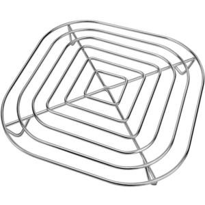 for Replacement Basket Rack Crispi Air Fryer FN101 20 x 20 x 2 cm Food-Grade 304 for Stainless Steel, Dishwasher Safe, Silver, 2Pack
