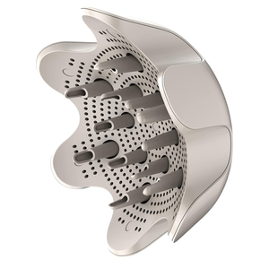 Shark XSKHD4DA FlexStyle Curl-Defining Diffuser, Attachment for Shark FlexStyle Blow Dryers, Styling Tool for Wavy, Curly, and Coily Hair, Enhance Natural Curls, Extendable Prongs, Stone