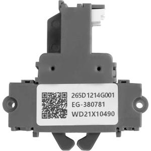 WD21X10490 265D1214G001 Dishwasher Door latch Replacement for GE Caf/Haier Dishwasher Door Lock Replacement PS6447681, AP5668411, EAP64476811, 20152933007, EG-380781