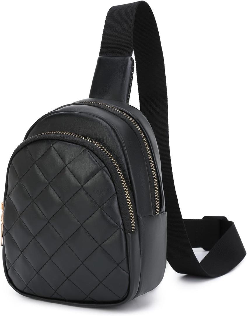 Small Crossbody Bags for Women, Sling Bag for Men, Cute Sling Backpack for Travel Hiking Running