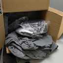 RVMasking Class A RV Cover, 34'1"-38' Heavy Duty 7 Layers Top Class A Motorhome Cover with 4 Tire Covers, Windproof Rip-Stop Anti-UV Camper Cover, Dark Gray