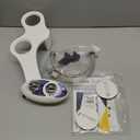 LUXE Bidet NEO 185 - Dual Nozzle, Self-Cleaning, Non-Electric Bidet Attachment for Toilet Seat, Adjustable Water Pressure, Rear & Feminine Wash (Blue)