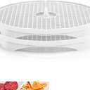 Brner Crispymaker (2-piece Set/White)  Microwave Chips Maker  Crisp Chip Maker for Low-Calorie Fat-Free Chips  Make Fresh Chips at Home  Potato Chips & Vegetable Chips Maker