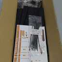 Over The Table Rod Stand with Clamps Adjustable 31"-110" Length 31"-64" Height, Table Balloon Arch Stand for Wedding Valentine Engagement Party, Black Table Arch Frame Hanging Decor Rod