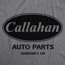 Callahan Auto Parts T-Shirt Funny Sarcastic Joke Humor Men's Women's T Shirt (Large, Graphite Heather)