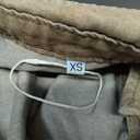 Gozoloma Women's Denim Dress Long Balloon Sleeves Button Down A Line Swing Ruffle Jean Mini Babydoll Dress with Chest Pocket Size XS