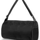 C&F BOGMOST Small Gym Bag for Women & Men,Small Lightweight Duffel Bag Carry On Bags Mini Duffel Travel Bag Waterproof Sports Bags for Workout/Sport/Travel, Black