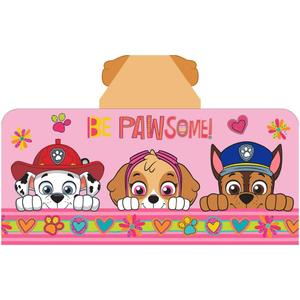 Franco Paw Patrol Pink Bath/Pool/Beach Soft Cotton Terry Hooded Towel Wrap, 24" x 50", Kids