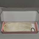 REECHO Human Hair Toppers for Women Real Human Thick Hair Topper Invisible Wiglett for Daily Wear Adding Instant Volume, White Blonde (3.6x4.6")