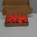 Levemolo 18pcs Christmas Tree Flower Ornaments Elegant Decorations for Holiday Parties Home and Photo Props for Enhancing Festive Atmosphere