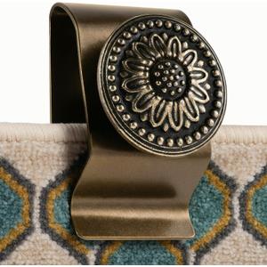 Quilt Hanger for Wall for Display,4 Pack Stainless Steel,Tapestry Hangers,Tapestry Hangers for Walls,(Bronze)