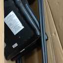 Sweetcrispy Counter Height Bar Stools Set of 2, 30 inch Height Stool Faux Leather Barstools with Back, Armless Kitchen Island Countertop Comfortable Modern Chairs with Metal Legs - Classic Black