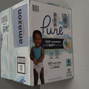 Pampers Pure Protection Baby Diapers, Size 4 (22-37 lbs), 58 Count, Up to 100% Leakproof, Premium Plant-based Skin Protection, Hypoallergenic Soft Diapers