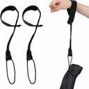 Wesnoy 2 Pcs Glove Strap Winter Ski Glove Leash Wrist Leash for Hanging Gloves Unisex Wrist Strap Extended Mitten Handcuff Straps for Men, Women, Skiing Snowboarding Accessories