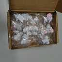 Pinenjoy 12Pcs Mini Elephant Figurines Miniature Resin Elephants Figures Cute Cake Toppers for DIY Micro Moss Landscapes Terrarium Fairy Garden Party Decorations