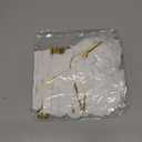 24 Pcs Velvet Bows for Christmas Tree Vintage Ribbon Bows for Crafts Garland Home Coquette Wedding Birthday Decor(5 x 7 Inch,Width of 5/8",White)